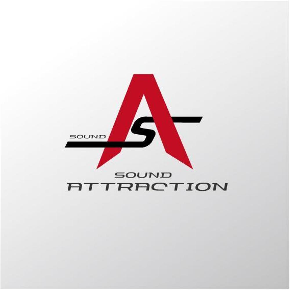 音楽練習スタジオ「SOUND ATTRACTION」のロゴ作成