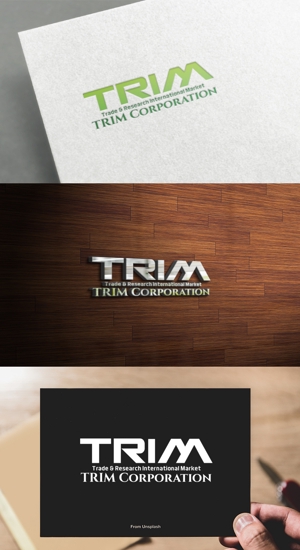 athenaabyz ()さんのTRIM株式会社のロゴ作成への提案