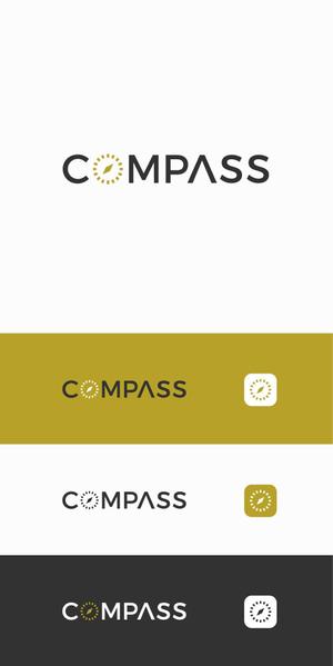 designdesign (designdesign)さんの20代の転職情報メディア「COMPASS」のロゴ作成をお願いしますへの提案