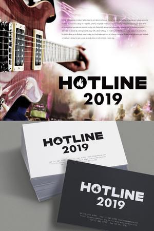 YOO GRAPH (fujiseyoo)さんの島村楽器株式会社　ライブコンテスト「HOTLINE」のロゴへの提案