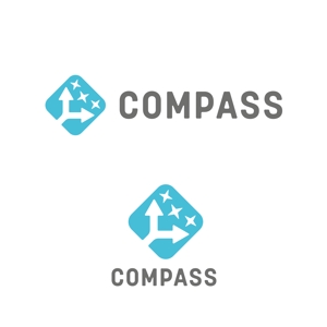 ToneStudio (ToneStudio)さんの20代の転職情報メディア「COMPASS」のロゴ作成をお願いしますへの提案
