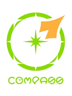 ヨーコ(comnyu) ()さんの20代の転職情報メディア「COMPASS」のロゴ作成をお願いしますへの提案