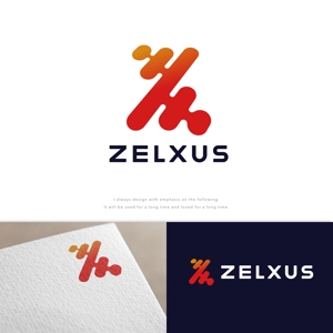 株式会社ガラパゴス (glpgs-lance)さんの情報サービス会社「ZELXUS」(ゼルサス)のロゴ【商標登録予定なし】への提案