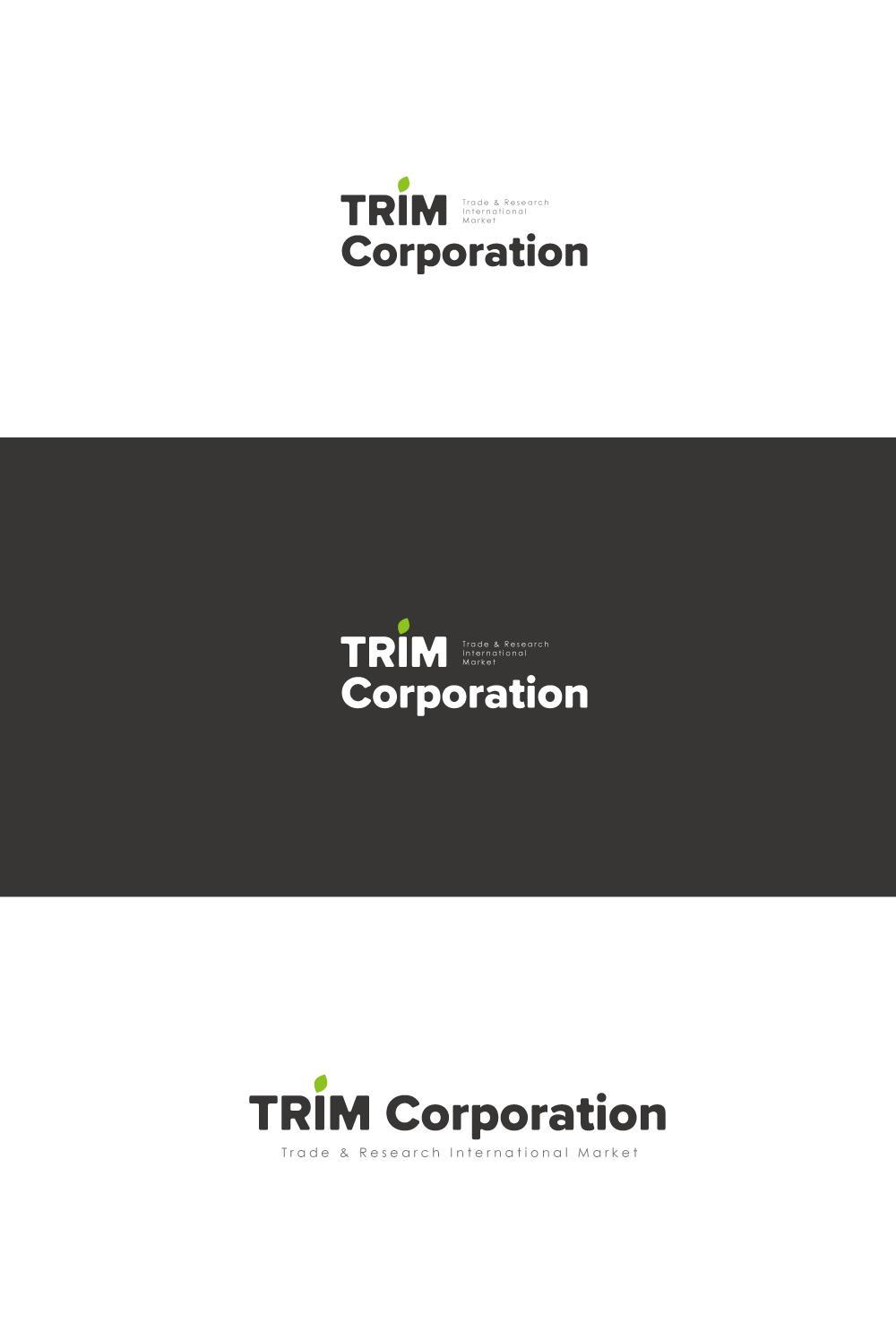 TRIM株式会社のロゴ作成