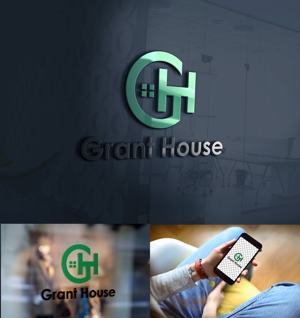 中津留　正倫 (cpo_mn)さんのリフォーム会社  「Grant  House」のロゴへの提案