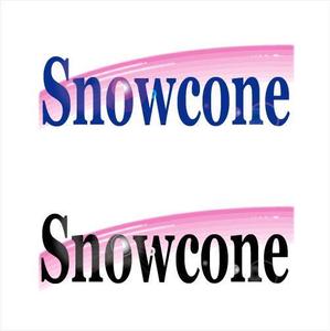 designers_styleさんの「Snowconeのロゴ作成」のロゴ作成への提案