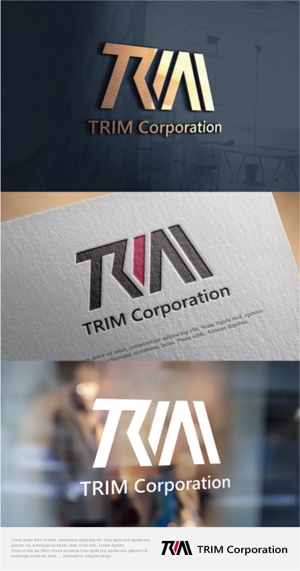 drkigawa (drkigawa)さんのTRIM株式会社のロゴ作成への提案