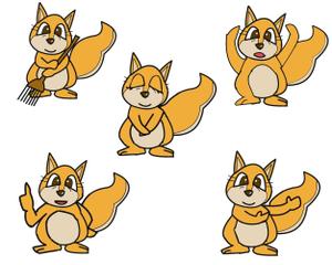 小田　一郎 (ichannel16)さんのかわいいリスのイラストへの提案
