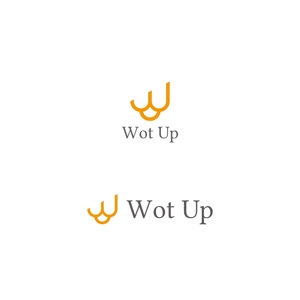 Yolozu (Yolozu)さんのコンサルタント会社の会社名『Wot Up』のロゴ作成依頼への提案