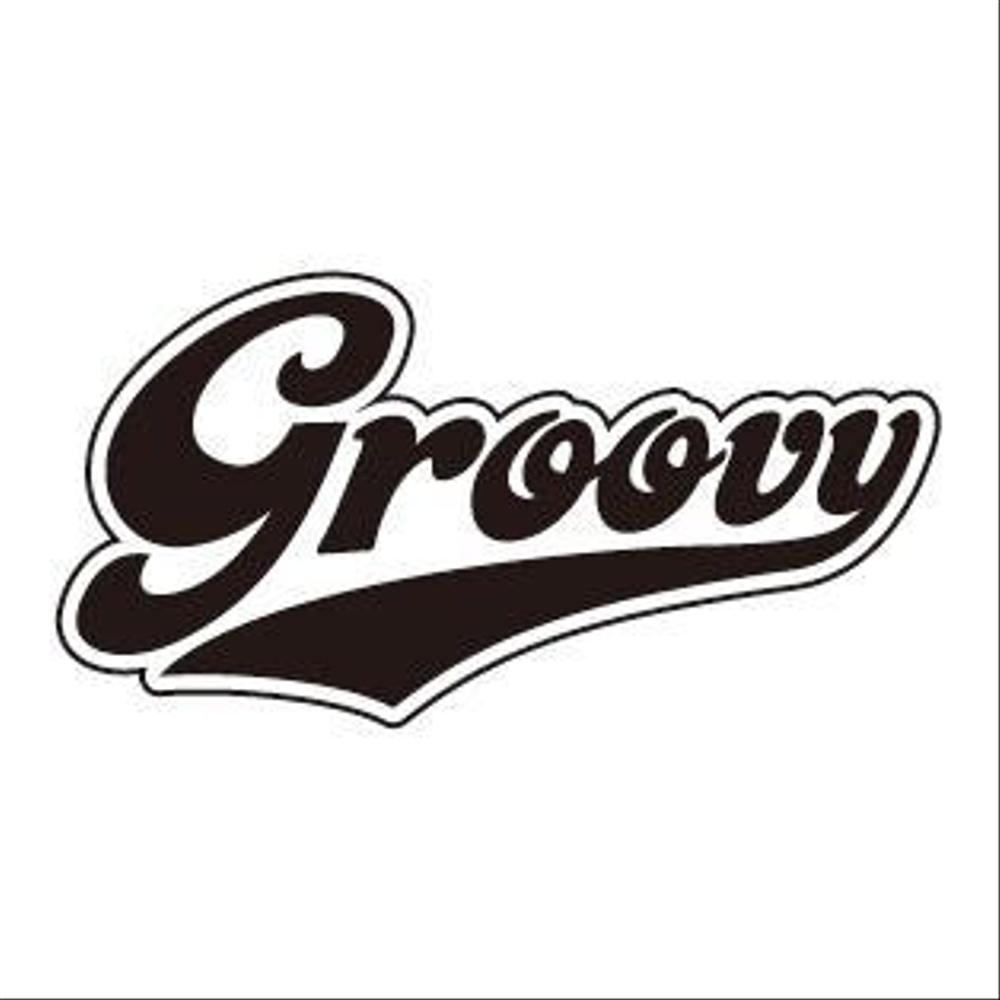 「GROOVY」のロゴ作成