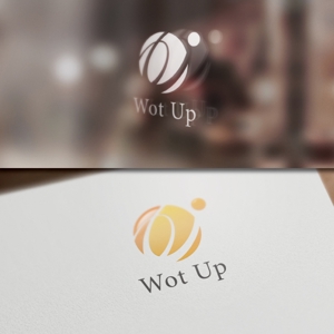 late_design ()さんのコンサルタント会社の会社名『Wot Up』のロゴ作成依頼への提案