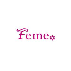 さんのイベント企画会社「Feme」のロゴ作成への提案