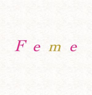 sakanouego (sakanouego)さんのイベント企画会社「Feme」のロゴ作成への提案