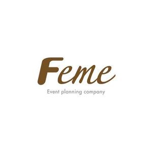 sasakid (sasakid)さんのイベント企画会社「Feme」のロゴ作成への提案