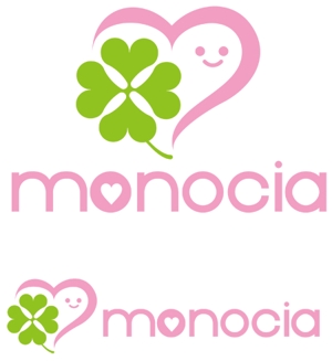 CF-Design (kuma-boo)さんのモノシア株式会社　「monocia」の幸せなロゴ作成大募集！への提案