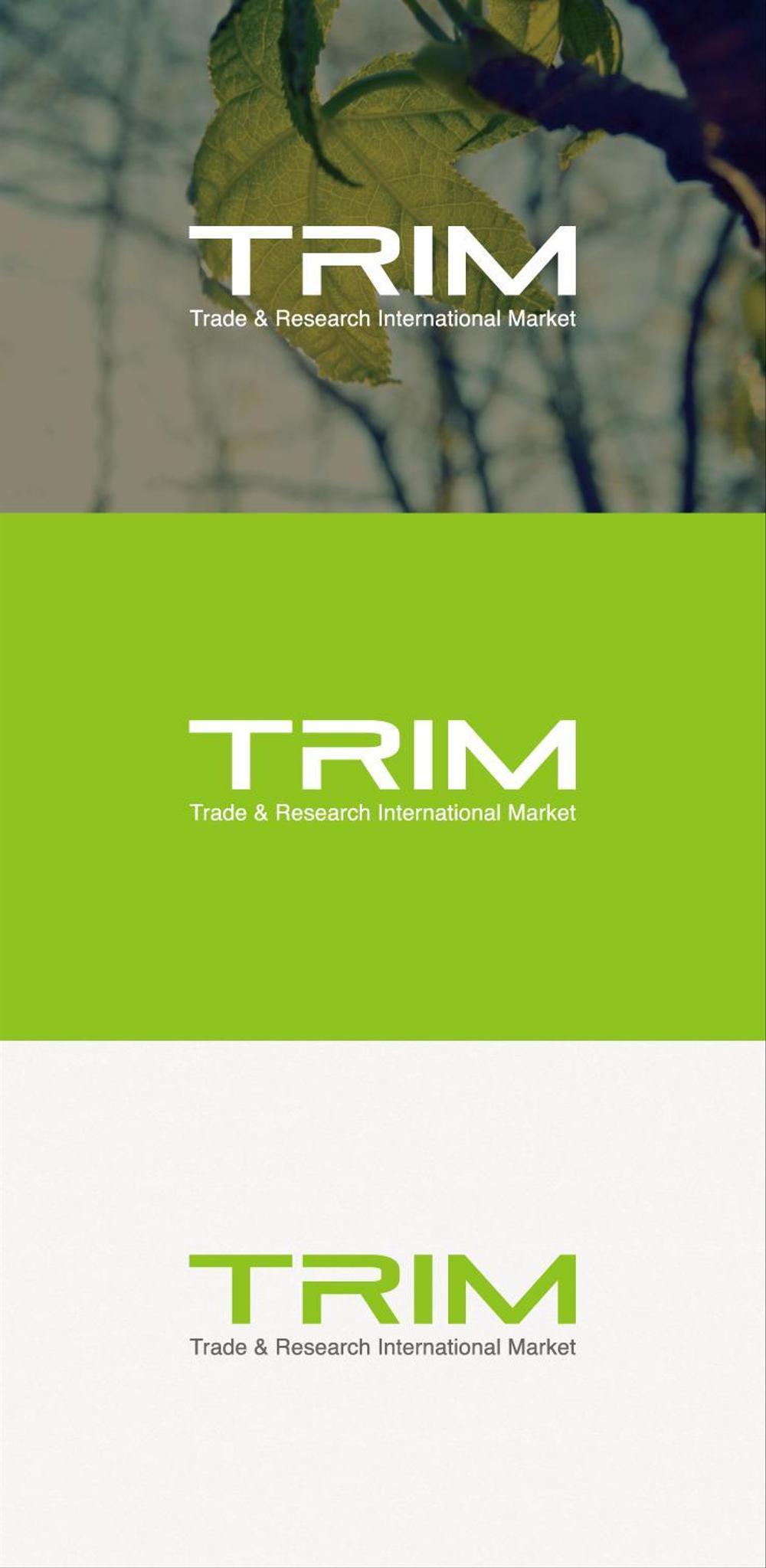 TRIM株式会社のロゴ作成