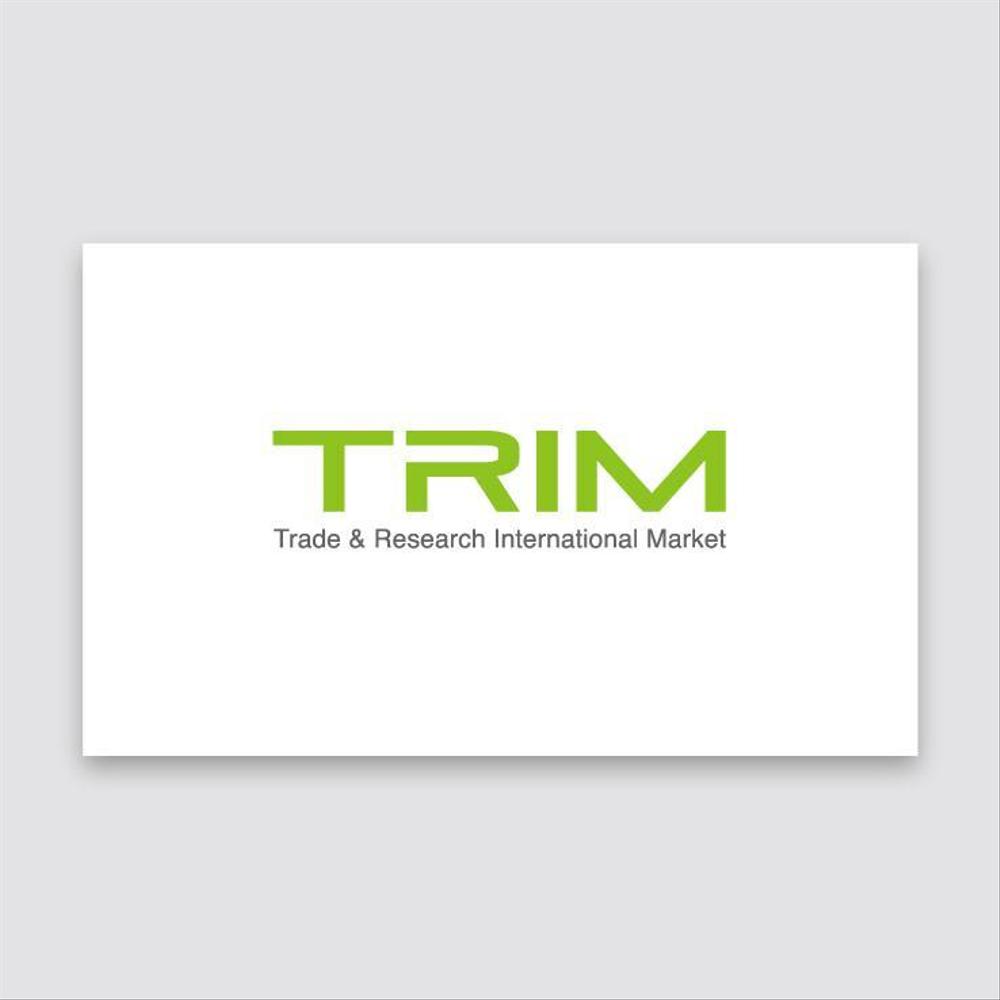 TRIM株式会社のロゴ作成