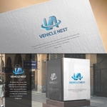 design vero (VERO)さんの自動車販売整備業『ビークルネスト』のロゴをお願いします。への提案