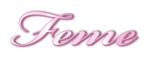 浦頭 麻季 (qu_be)さんのイベント企画会社「Feme」のロゴ作成への提案