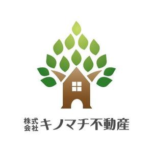 momijisanさんの「株式会社キノマチ不動産」のロゴ作成への提案