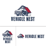 現 (utsutsu)さんの自動車販売整備業『ビークルネスト』のロゴをお願いします。への提案