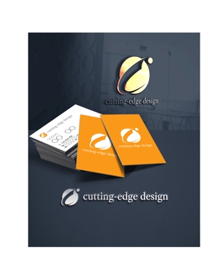 D.R DESIGN (Nakamura__)さんのタイ・ビジネスの企画運営会社「カッティングエッジデザイン」のロゴへの提案