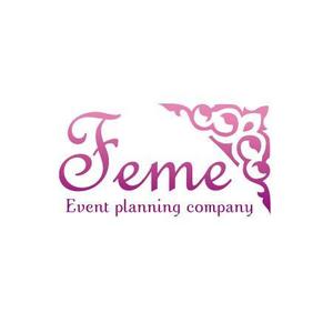 momijisanさんのイベント企画会社「Feme」のロゴ作成への提案
