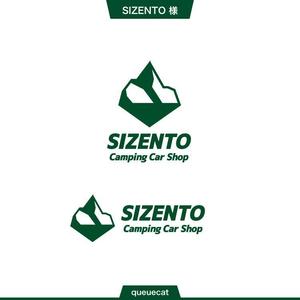 queuecat (queuecat)さんのキャンピングカーショップ「SIZENTO(シゼント)」のロゴへの提案