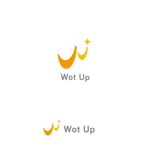 marutsuki (marutsuki)さんのコンサルタント会社の会社名『Wot Up』のロゴ作成依頼への提案