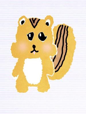 ドナルド・バーダック  (mszakumo6)さんのかわいいリスのイラストへの提案