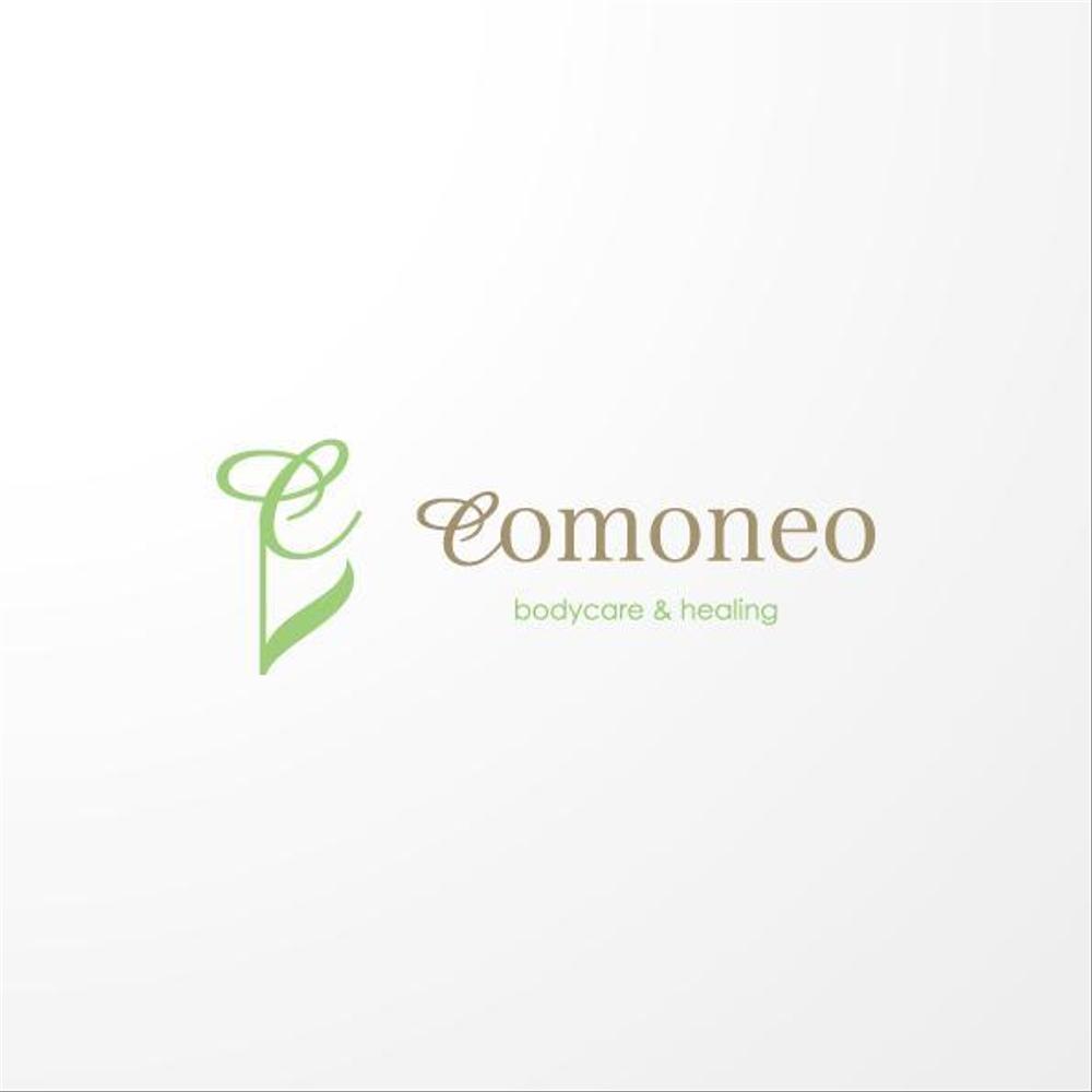 「comoneo bodycare&healing」リラクゼーションサロンのロゴ作成