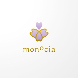 ＊ sa_akutsu ＊ (sa_akutsu)さんのモノシア株式会社　「monocia」の幸せなロゴ作成大募集！への提案