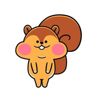 MARU DESIGN SPACE (marudesign)さんのかわいいリスのイラストへの提案
