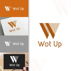 charisabse ()さんのコンサルタント会社の会社名『Wot Up』のロゴ作成依頼への提案