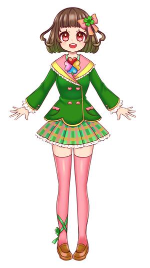 ikuRa (ikuRa)さんのバーチャルユーチューバー用のキャラクターデザインへの提案