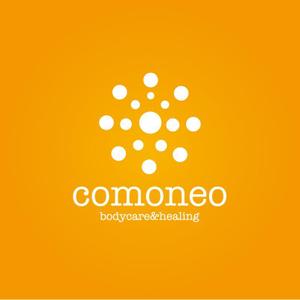 さんの「comoneo bodycare&healing」リラクゼーションサロンのロゴ作成への提案