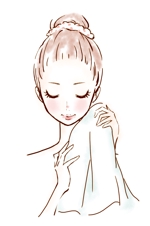 hiro (7hiromi)さんの美容石けんの使い方説明のイラストへの提案