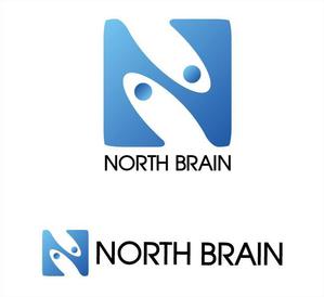 sametさんの「NORTH BRAIN」のロゴ作成への提案