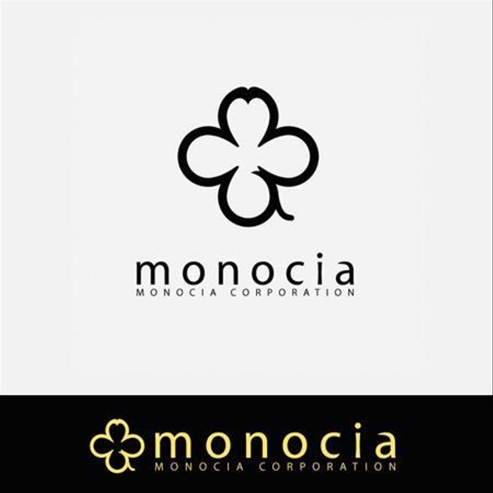 モノシア株式会社　「monocia」の幸せなロゴ作成大募集！