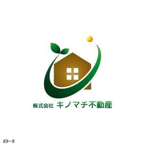 さんの「株式会社キノマチ不動産」のロゴ作成への提案