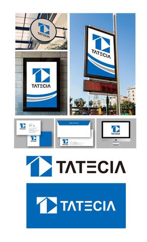 K-J (king_j)さんの建設会社「株式会社ＴＡＴＥＣＩＡ」（タテシア）のロゴへの提案