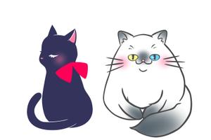 華楽めるこ (meruko0822)さんの猫のキャラクターデザインへの提案