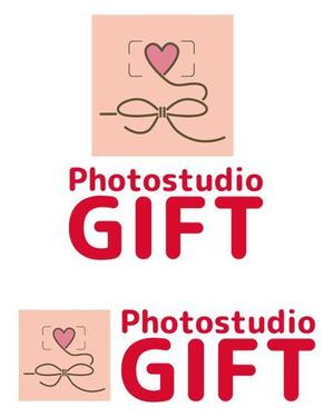 TEX597 (TEXTURE)さんのフォトスタジオ創設にともない「Photostudio GIFT」のロゴ制作の依頼への提案