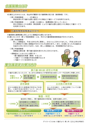 makihirokoさんの【急募・当選確約】介護関連の両面ポスティングチラシ製作への提案