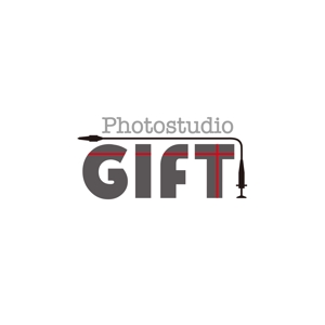いたのん (keiitano)さんのフォトスタジオ創設にともない「Photostudio GIFT」のロゴ制作の依頼への提案