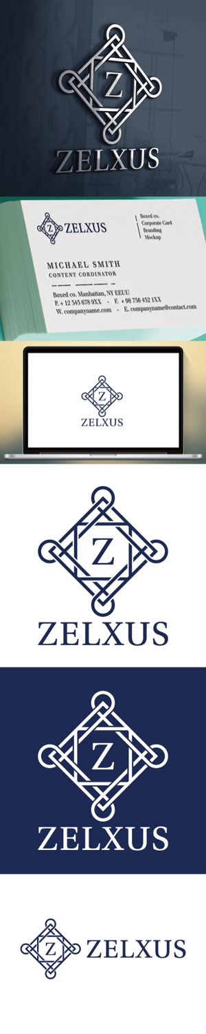 cozzy (cozzy)さんの情報サービス会社「ZELXUS」(ゼルサス)のロゴ【商標登録予定なし】への提案