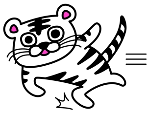 ぺこり太郎 (pekoritarou)さんのトラのキャラクターデザイン（ゆるキャラ系）への提案