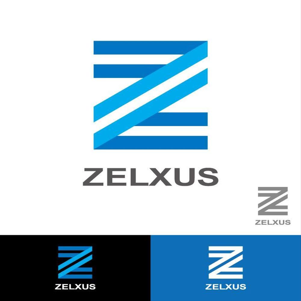 情報サービス会社「ZELXUS」(ゼルサス)のロゴ【商標登録予定なし】