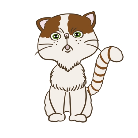 Saayayamamotoさんの事例 実績 提案 猫のキャラクターデザイン こんにちは イラスト クラウドソーシング ランサーズ