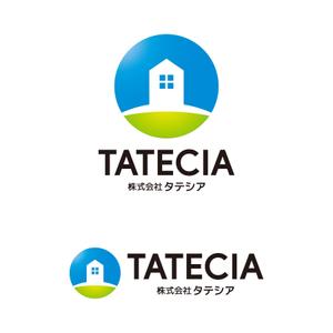 tsujimo (tsujimo)さんの建設会社「株式会社ＴＡＴＥＣＩＡ」（タテシア）のロゴへの提案